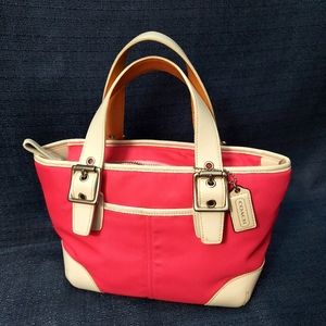 Coach mini tote